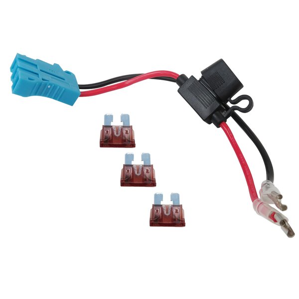 YKISON Upgraded Wire Harness Connector Replacement with 3x 40A Fuse Holder Compatible for Peg-Perego 12 Volt SLA Battery Ride On Vehicle Children's Riding Toys