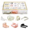 Shineyoo Fuel Line Retainer Clips 160PCS, 3/8 & 5/16 Fuel Line Retaining Clip Assortment Kit For Ford GM
