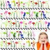 120 Pieces Bean Sprout Hair Clips,Funny Plant Hairpins,Mixed Style Flower Butterfly Mushroom Little Grass Barrette Hair Accessories for Women,Girls,Kids,Party