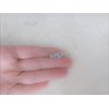 Generic Set of 2 extra tiny small silver metal alligator hair clip for fine thin hair