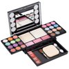 Eyeshadow Palette LT Makeup Palette 37 Bright Colors Matter and Shimmer Lip Gloss Blush Brushes Cosmetic Makeup Eyeshadow Highly Pigmented Palette for Girls Festival Birthday Gift Concealer Makeup Kit