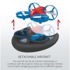 AIROKA 3 in 1 Sea Land and Air 360° Rolling Waterproof RC Drone, Four Axis Aircraft High Speed Drift Cars RC Foam Boat Toys,for Beginners and Gift to Boys and Girls(red)