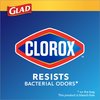 Glad Trash Bags, Small Drawstring Garbage Bags with Clorox, 4 Gallon Grey Trash Bags, Lemon Fresh Bleach Scent, 80 Count (Package May Vary) (79315)