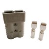 350A Battery Connector 2/0 AWG Gray 350A 600V Plug,Quick-Connector Disconnector Housing 2-Pole