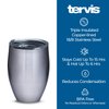 Tervis Powder Coated Stainless Steel Triple Walled Insulated Tumbler Travel Cup Keeps Drinks Cold & Hot, 12oz, Berry Blush