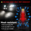 Viesyled 9005 9006 RGB LED Color Changing Fog Light Bulb HB3 HB4 Led Bulb Upgrade Multicolor APP Bluetooth Led Light Super Bright 1800LM 3020 SMD Bulbs Driving DRL Fog Lights Replacement 2PCS