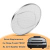 BYKITCHEN Stainless Steel Spatter Shield for Ninja Fg551 Foodi Smart XL Grill, Ninja XL Grill Accessories, Air Fryer Replacement Parts for Ninja 6 in 1 Smart Xl Indoor Grill