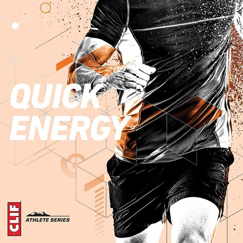 CLIF BLOKS - Energy Chews - Orange with 25mg Caffeine - Non-GMO - Plant Based Food - Fast Fuel for Cycling and Running-Workout Snack (2.1 Ounce Packet, 3 Count)