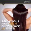 pH Plex Relaxer Steps 1 & 2 Protect & Repair - Hair Care Treatment - Use with Home Hair Relaxer Products - Salon Quality Professional Results at Home - 1 Sachet of Steps 1 & 2