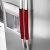 OUGAR8 Refrigerator Door Handle Covers,Keep Your Kitchen Appliance Clean from Smudges, Fingertips, Drips, &Food Stains, Perfect for Dishwashers (5pcs, Big Red)