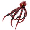 Aetheria MOC Octopus Building Set, Deep Sea Creature Octopus Building Blocks Creative Ornament Toy for Kid Adult