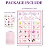 Disfuco Spa Bingo Game, Sleep Over Party Games Bingo Cards for Adults, Slumber Party Games, Birthday Bingo, Spa Party Favors Supplies Decorations, 24 Players Bingo Game (B05)