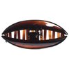 Caravan Celluloid Acetate Diamond Design Tortoise Shell Hair Clip, 0.5 Ounce