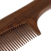 Generic Handmade 100% Natural Green Sandalwood Hair Combs - Anti-Static Sandalwood Scent Natural Hair Detangler Wooden Comb (Wide Tooth)