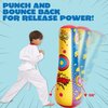 JOYIN Punching Bag for Kids, 47 Inches Kids Punching Bag with Bounce-Back Action, Double-Sided Inflatable Punching Bag(1 Pack)