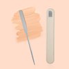 Makeup Mixing Palette Spatula,Stainless Steel Makeup Tiny Spatula,Professional Art Foundation Cream Blender For Nail-Art, Eye Shadow, Eyelash, Face Makeup Tools