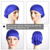 Sucrain 6 Pcs Tube Dreadlock Cap Elastic Wide Headband Braids Tube Sock Cap Unisex Spandex Satin Head Wrap Dreadlocks Accessories