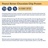 Zing Peanut Butter Chocolate Chip Vegan Protein Bars, Gluten Free with High Protein, High Fiber, Dairy Free Nutrition Bars, Plant Based Protein, Kosher, Low Sugar, No Sugar Alcohols - 12 count