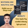 WENJLYJ Mens Face Sheet Mask Set,Hydrating Facial Sheet Masks Combo for All Skin Types,Moisturizing Mens Face Mask Skincare Gift Set for Him,Dad,Husband & Boyfriend (10 Pcs)