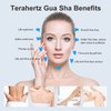 ZminRN Terahertz Gua Sha Facial Tools Guasha Tool for Face Body Gua Sha Stone Lymphatic Drainage Massager