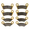 Polaris RZR 800 Ceramic Brake Pad Set 2008, 2009, 2010, 2011, 2012, 2013, 2014