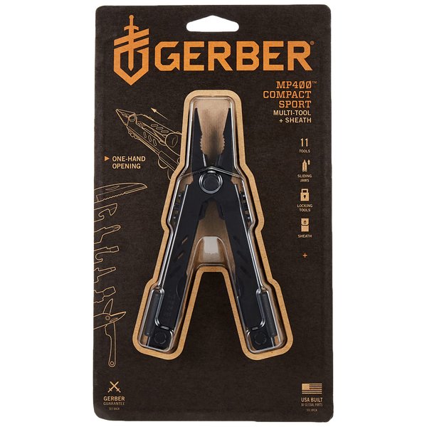 Gerber Gear MP400 Compact Sport Multi-Plier, Stainless [45500]