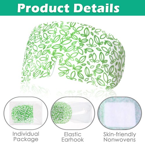 Silicherry 50 Packs Steam Eye Mask for Dry Eyes Spa Warm Sleep Eye Mask Self Heating Disposable Eye Masks for Home Office Travel Eyestrain Relieve (Unscented)