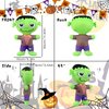 DBPBToU Small Stuffed Animals 8-inch, Stuffed Animals for Kids, Soft Stuffed Animal Stuff for Kids, Birthday Party Favors School Prizes (Zombie)