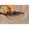 Rhodonite Stone Hair Comb