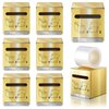 8 Rolls Disposable Eyebrow Tattoo Plastic Wrap Transparent Makeup Preservative Film Cosmetic Wrap Cover Tape Roll with Box Microblading Cutter for Eyebrow Lips Permanent Make up Supplies Salons