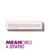 Mean Girls x Static Nails Honorary Plastic - Reusable Pop-On-Manicures - Seamless & Natural Looking Press On Nails - Award-Winning Long-Lasting Stick On Nails