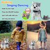 Husky Walking Barking Toy, Musical Singing Dancing Puppy, Volume Control Interactive, Wagging Tail Shaking Head, Robot Dog Plush Stuffed Animal for Kid