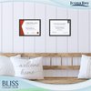 Icona Bay 8.5x11 Black Certificate Frame, Modern Style Wood Composite Document Frame, Table Top or Wall Mount, Bliss Collection