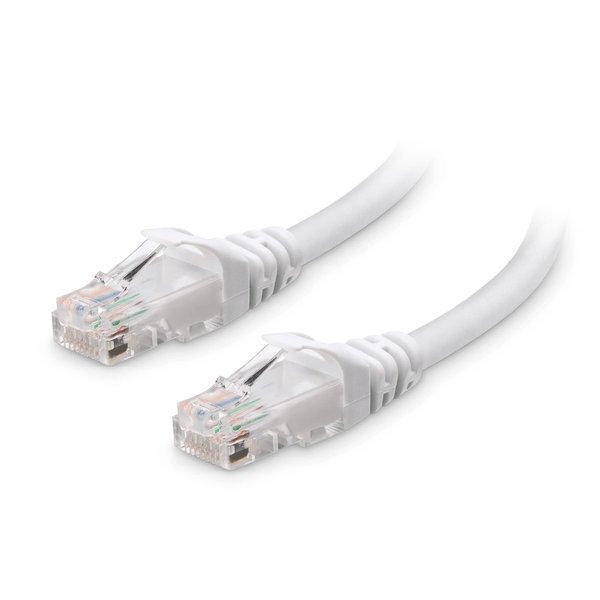 Cable Matters 10Gbps Snagless Long Cat 6 Ethernet Cable 50 ft (Cat 6 Cable, Cat6 Cable, Internet Cable, Network Cable) in White