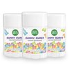 Fresh Monster Natural Deodorant for Kids and Teens I Aluminum-Free, Paraben-Free and Hypoallergenic I Dermatologist Tested I 24-Hour Protection I Gummy Burst I 1.76 oz I 3 Pack