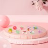Newmemo Little Girl Jewel Rings Adjustable Rings Gift for Girl Cute Ring Toys No Duplication Kids Play Rings in Box,Pretend and Dress Up Rings for 4-12 Year Old Girls Birthday Gifts Holiday Gifts