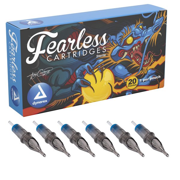 Dynarex 9418 Fearless Tight Bugpin Round Liner, 1007rlt, Pack of 20