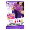 Fashion Angels Marble Dye Kit 12714, DIY Tie Dye Marbling Paint Kit for Kids with 2 Zippered Pouches, Swirling Tool, Recommended for Ages 8 And Up