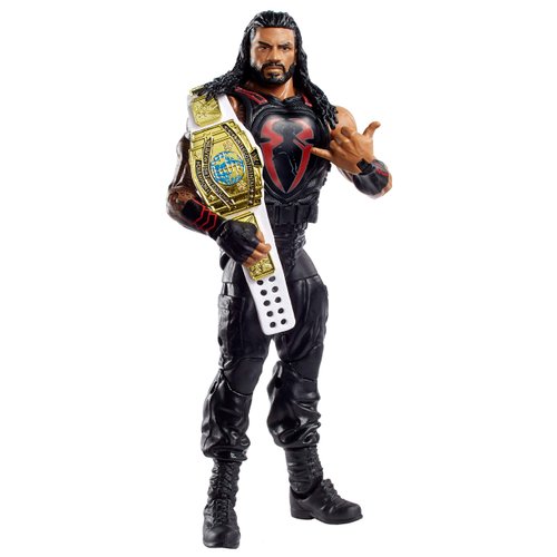 WWE MATTEL Roman Reigns Elite Collection Deluxe Action Figure with Realistic Facial Detailing, Iconic Ring Gear & Accessories