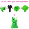 HFATMOS 24 Pcs Animal Erasers for Kids Bulk, Removable Assembly Puzzle Erasers, Novelty Pencil Erasers Classroom Students Reward Prize School Art Supplies Gift (24)