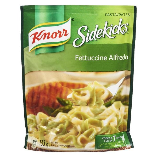 Knorr Sidekicks Fettucine Alfredo Pasta Side Dish 133g - Imported from Canada