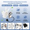 Universal Bathroom Fan Motor S1200A000 Compatible with B-roan Nu-Tone 686, M686, 687, 8870 Fan Motor 3000 RPM 120V 50CFM Bathroom Vent Fan by Fetechmate