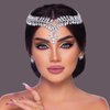 Wedding Hair Comb Bridal Headbands Rhinestones Headpieces Crystal for Brides Bridesmaids Women Hair Accessories (Silver)