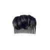 1pc Volume Up Hair Base, Hair Accessories Bump It Up Hairstyle Clip Bun Maker for Women, Volume Insert Hair Bump Up Tool for Short Long Hair DIY (black)