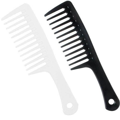 2Pack Combs for Women and Man,Professional Combs for Hair Stylist,Fine and Wide Tooth Styling Comb for All Hair Types,Premium Carbon Fiber Hair Comb Set for Teasing and Parting #C319 (2pcs color 01)