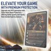 Premium 500 Count - Rival Clear Gloss Deck Protectors | MTG Card Sleeves Clear, Magic Card Sleeves, Sports/TCG Card Sleeves, MTG Card Game Sleeves, MTG Sleeves, MTG Deck Sleeves, Card Sleeves MTG.