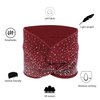 Sliverdew 4 PCS Rhinestone Stretch Headbands for Women,Boho Womens Headbands with Crystal Soft Breathable Stretch Wide Head Wrap Elastic Turban for Black Women Head Bands Hair Scarfs for Yoga,Running