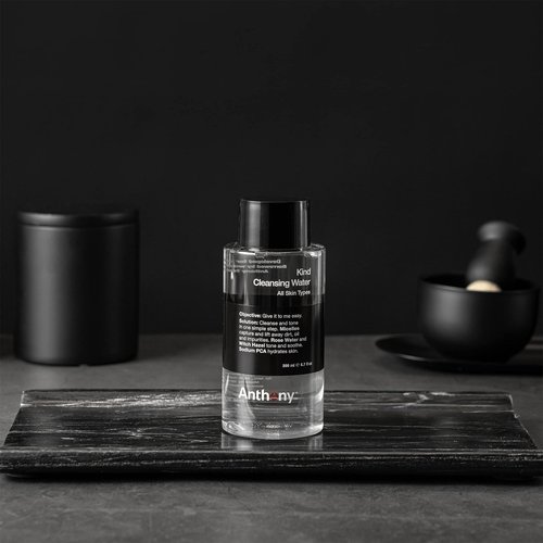 Anthony Witch Hazel Toner for Face Kind Cleansing Water – Contains Rose Water to Tone & Soothe, Sodium PCA to Hydrate Skin, and Micelles Removes Excess Oil and Impurities, 6.7 Fl Oz