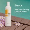 Fanola Nutri Care Restructuring Conditioner 11.8 oz - Deep Protein Conditioner for Dry, Damaged, or Chemically Treated Hair - Hydrating & Moisturizing Conditioning Formula for Soft and Silky Hair