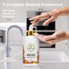 THERAPINA Aromatherapy Luxury Liquid Hand Soap – Vegan, Moisturizing Hand Wash with Aloe Vera, Botanical Oils, Honeysuckle Amber Scent – Fancy Liquid Hand Soap for Bathrooms, Kitchen, More, 16 Oz.